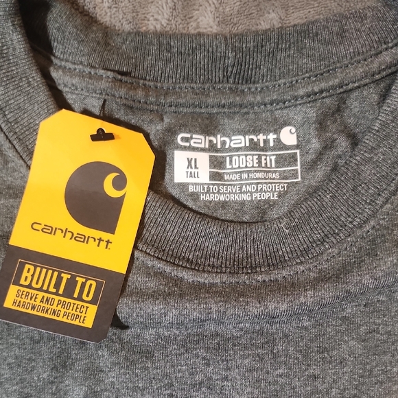 Carhartt Dark Gray Crew Neck Shirt - Picture 2 of 4